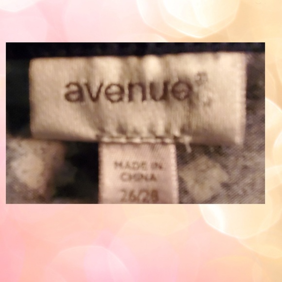 AVENUE NWT ladies 3/4 sleeve top 26/28 - Picture 4 of 7